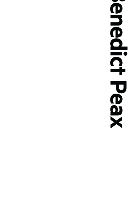 Benedict Peax